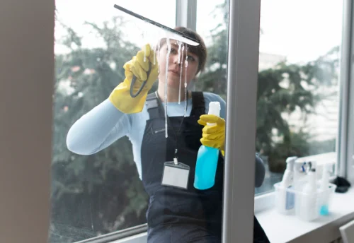 Nettoyage de vitres intérieures et extérieures à Moutier-d'Ahun